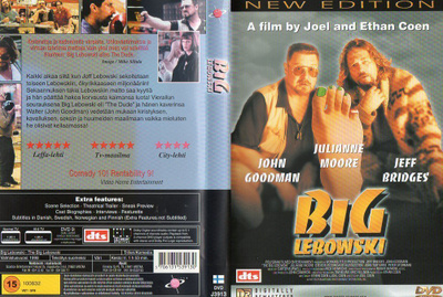 Big Lebowski (60 933) k -FI- suomik. DVD jupiter new ed