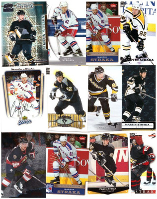 12 x MARTIN STRAKA Rangers, Penguins, Senators
