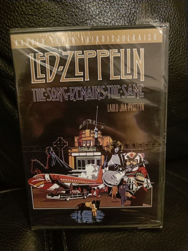 Led Zeppelin: The Song Remains the Same 2DVD Suomijulkaisu