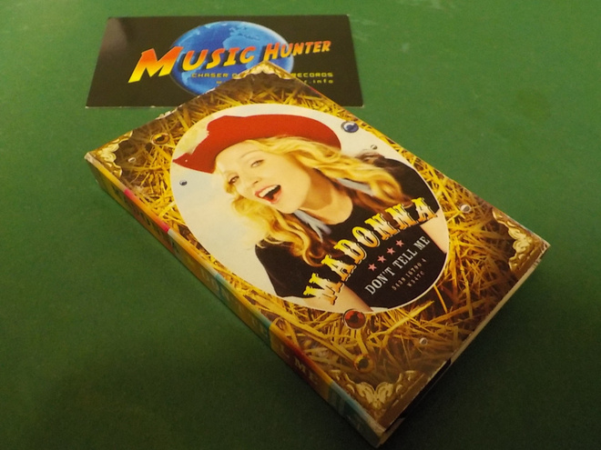 MADONNA - DON'T TELL ME UUSI C-KASETTI SINGLE