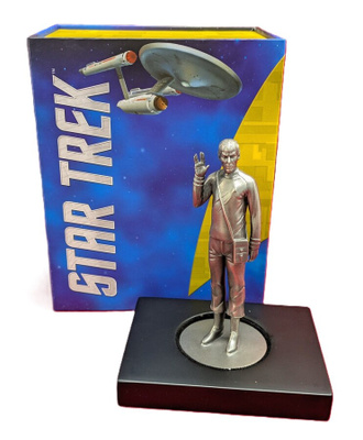 2018 STAR TREK™ - Komentaja Spock™ - Hopeinen pienoismalli