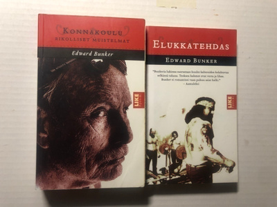 Edward Bunker Elukkatehdas & Rikolliset muistelmat