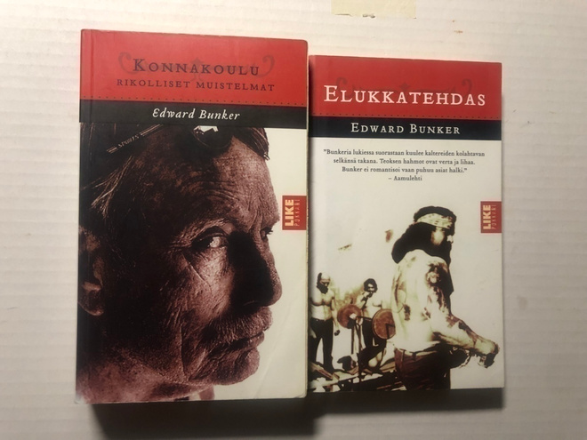 Edward Bunker Elukkatehdas & Rikolliset muistelmat