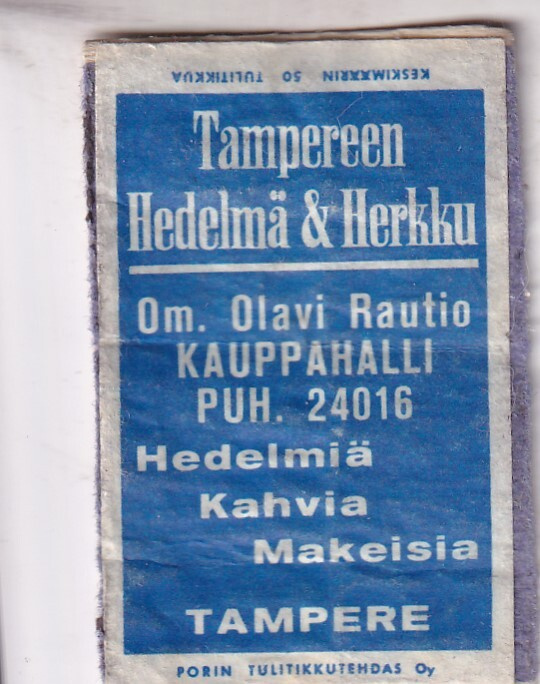 Tampere, Olavi Rautio. Kauppahalli .    s67