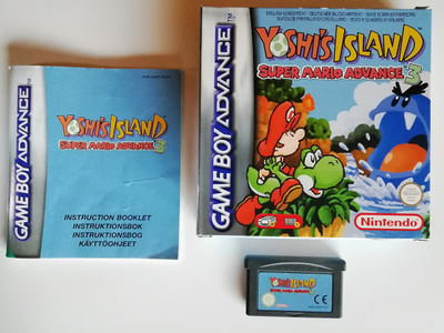 GBA-peli: Yoshi´s Island, Super Mario Advance 3