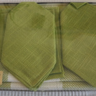 BARKER - LITTOINEN OY pellavapöytäliina + 4 tablettia, UUSI - pikkukuva 1