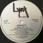 JOVANOTTI  ::  GIMME FIVE  ::  VINYYLI  MAXI  12"   1988 - pikkukuva 3
