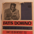 (7") Fats Domino - There Goes (My Heart Again) - pikkukuva 1