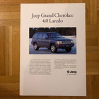 Esite Jeep Grand Cherokee 4.0 Laredo, ~1990 - pikkukuva 1
