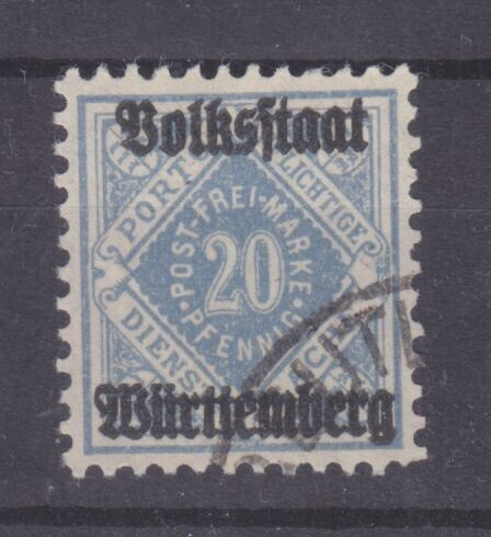 Saksa Wyrtenberg 1921   dienst Mi 140