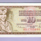 Jugoslavia 10 Dinara v.1978 UNC P-87a - pikkukuva 1