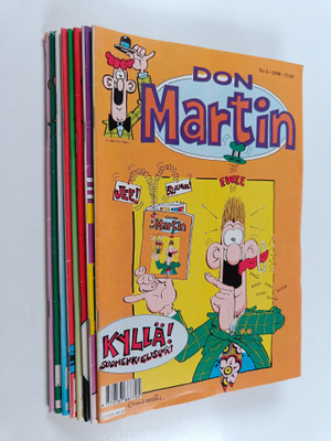 Don martin vuosikerta 1990 (8 lehteä)