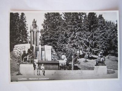 VANHA Postikortti tampere 1950-luku Alkup.Mallikappale