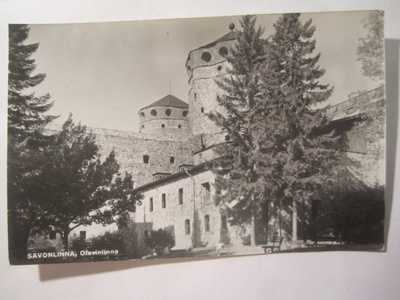 VANHA Postikortti Savonlinna 1930-l Alkup.Mallikappale