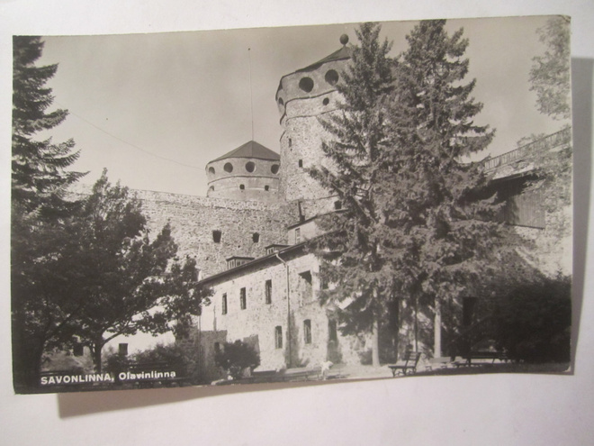 VANHA Postikortti Savonlinna 1930-l Alkup.Mallikappale