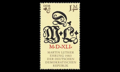 DDR 2833 ** Martin Luther (1983)