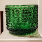 Iittala Kastehelmi kynttilälyhty, 64 mm, vihreä - pikkukuva 2