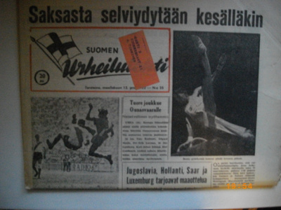 Suomen Urheilulehti Nro 25/1952 (25.2)