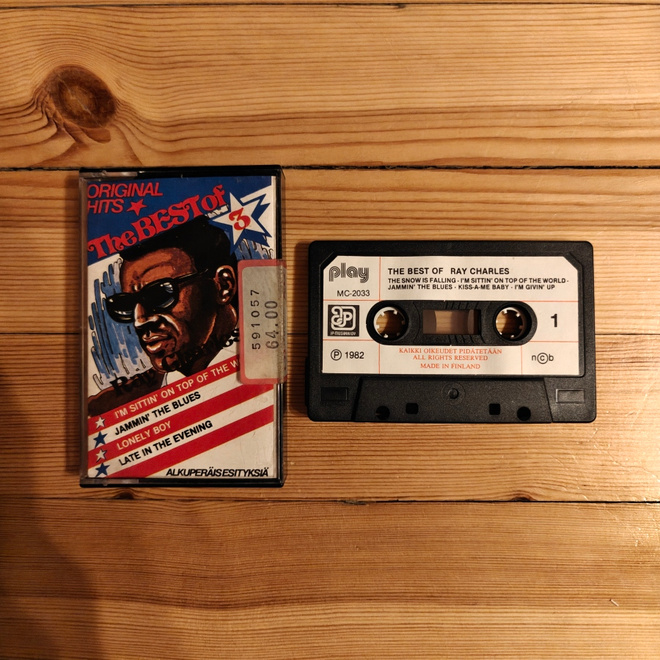Ray Charles - The Best Of 3 c-kasetti
