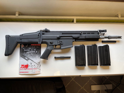 WE Scar H GBBR airsoft-ase