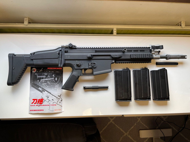 WE Scar H GBBR airsoft-ase