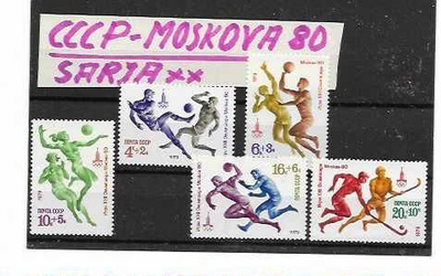 CCCP MOSKOVA 80 SARJA**