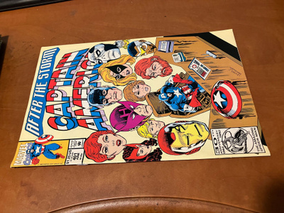 MARVEL CAPTAIN AMERICA 401/1992 HYVÄ