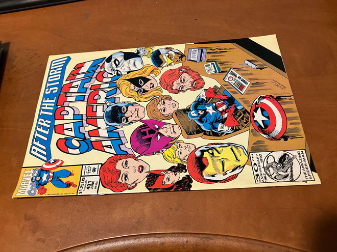 MARVEL CAPTAIN AMERICA 401/1992 HYVÄ