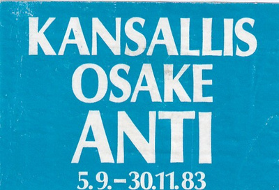 Kansallis Osake Anti 5.9.-30.11.83,    s89
