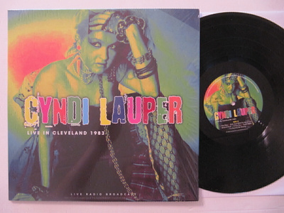 Cyndi Lauper Live In Cleveland 1983 LP