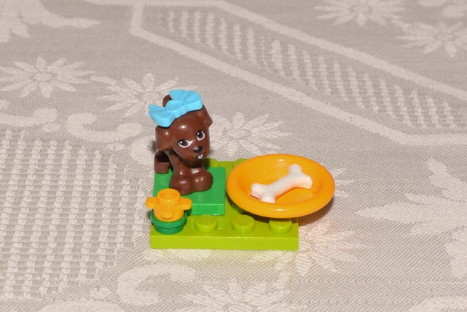 LEGO Friends - koira - (tummanruskea)