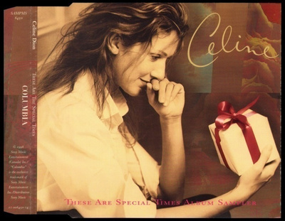 CELINE DION :: THESE ARE SPECIAL TIMES :: RARE CD SAMPLER