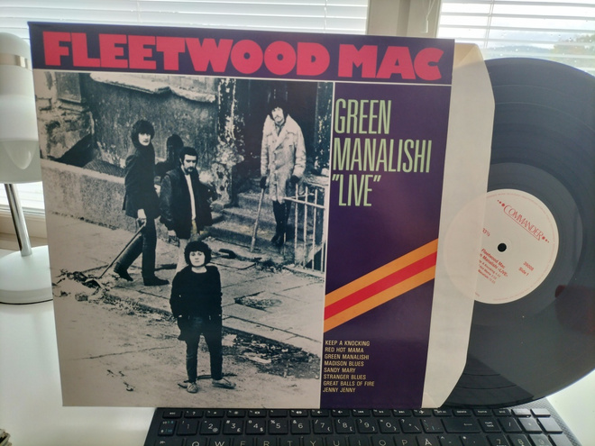 FLEETWOOD MAC, Green manalishi LIVE, LP GER -?? UPEA KUNTO !