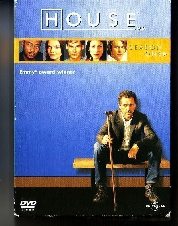 dvd, House - 1. tuotantokausi - 6 dvd (3 slim-koteloa) [draa