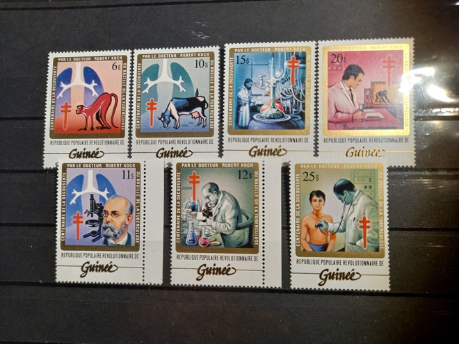 GUINEA Länsi-Afrikka - Tuberkuloosi tiede sarja, eläimet **