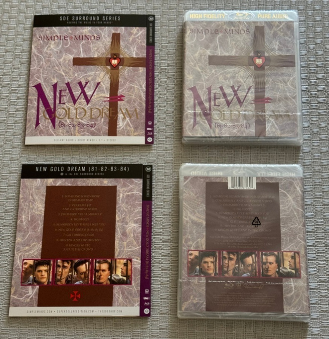 Simple Minds – New Gold Dream (HI-RES & ATMOS BD)