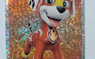 Ryhmä Hau / Paw patrol keräilytarra kiilto no 157