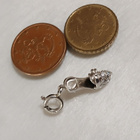 Design Hopeinen riipus, korkokenkä charms riipusHela 925 - pikkukuva 4