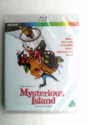 Salaperäinen saari Blu-ray