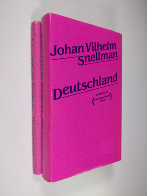 Johan Vilhelm Snellman : Deutschland : eine Reise durch d...