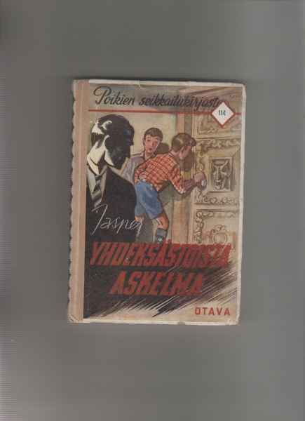 Jasper: Yhdeksästoista askelma, Otava 1948, (PSK 114), K3