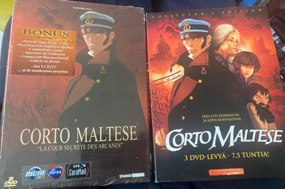 Corto Maltese -animaatiot 3dvd + 2dvd