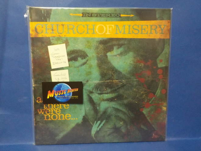 CHURCH OF MISERY - AND THEN THERE WERE NONE UUSI UK 2016  LP