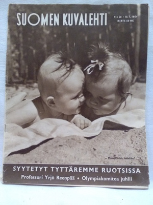 Suomen Kuvalehti N:o 28 1954 heinäkuu