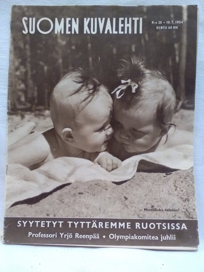 Suomen Kuvalehti N:o 28 1954 heinäkuu