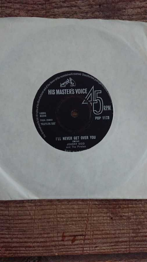 JOHNNY KIDD - I'll Never Get Over You 7" UK -63 EX-