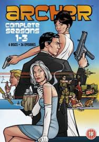 Archer - Kaudet 1-3 (ei Suomi-txt) (DVD)