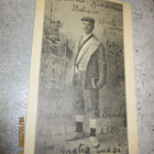 Valokuvapostikortti 1908: Maailmanympärikävelijä F. Gioach - pikkukuva 1