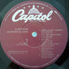 ELEKTRICS :: CURRENT EVENTS :: VINYYLI LP 1980 - pikkukuva 4