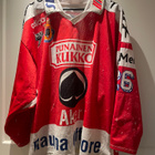 Pekka Virta Ässät game worn pelipaita - pikkukuva 2